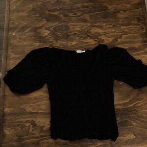 Elegant Black Women's Top